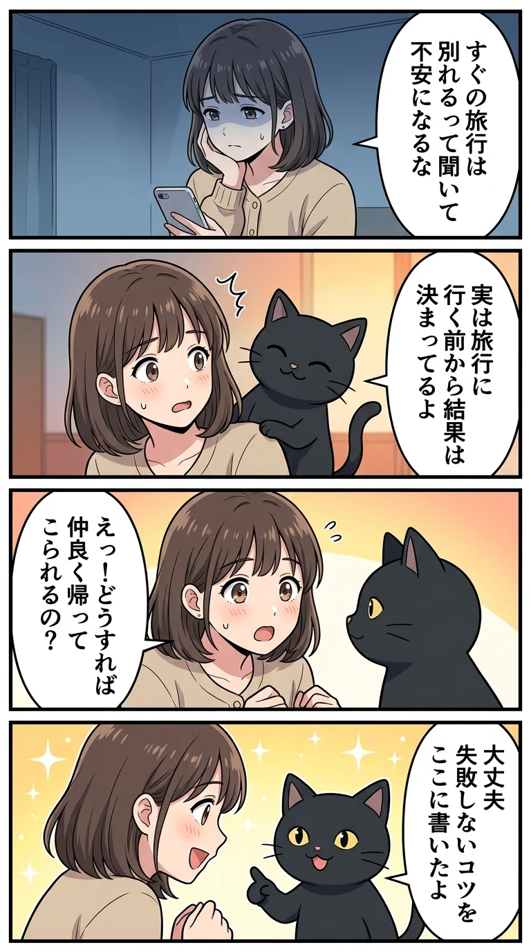 付き合ってすぐ 旅行 別れる